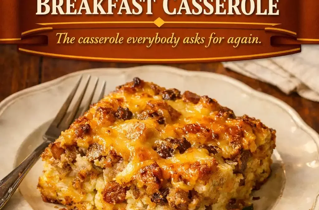 Make-Ahead Breakfast Casserole