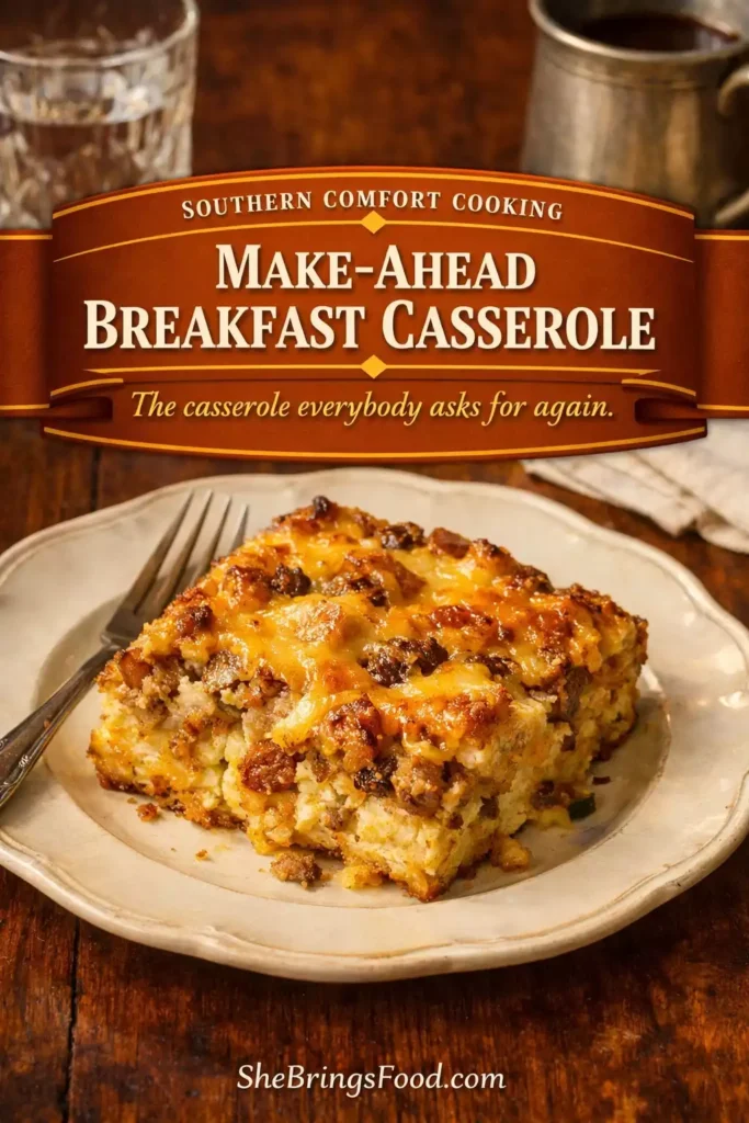 Make-Ahead Breakfast Casserole