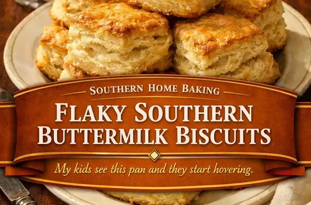 Flaky Southern Buttermilk Biscuits