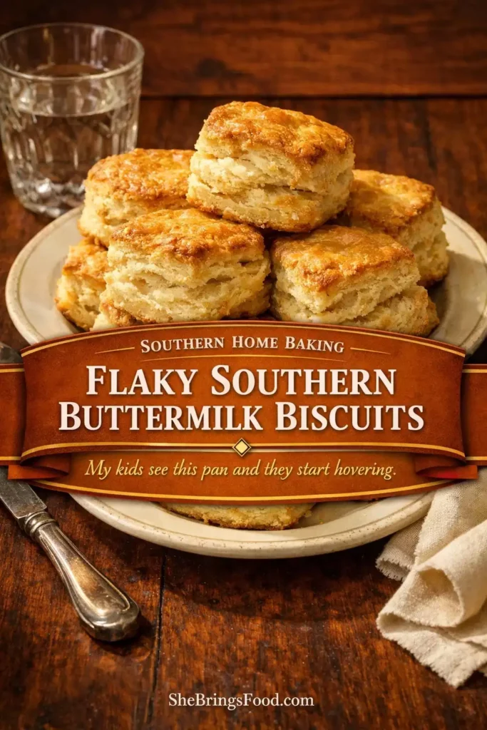 Flaky Southern Buttermilk Biscuits