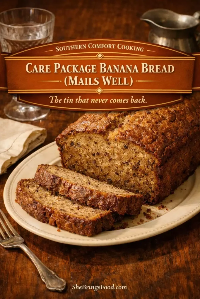 Care Package Banana Bread (Mails Well)