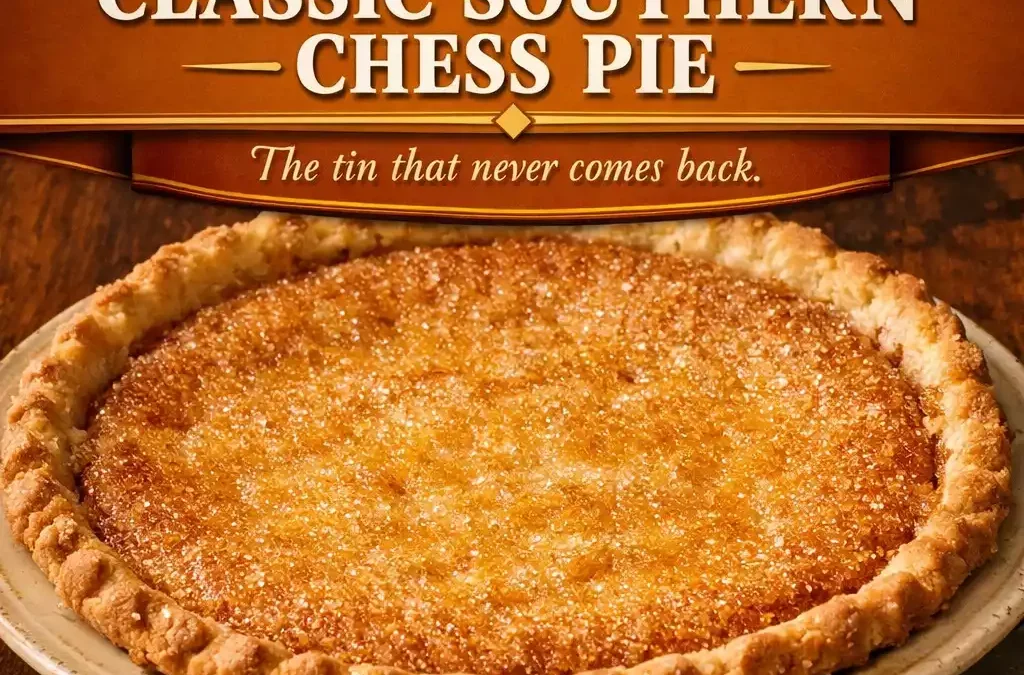 Classic Southern Chess Pie