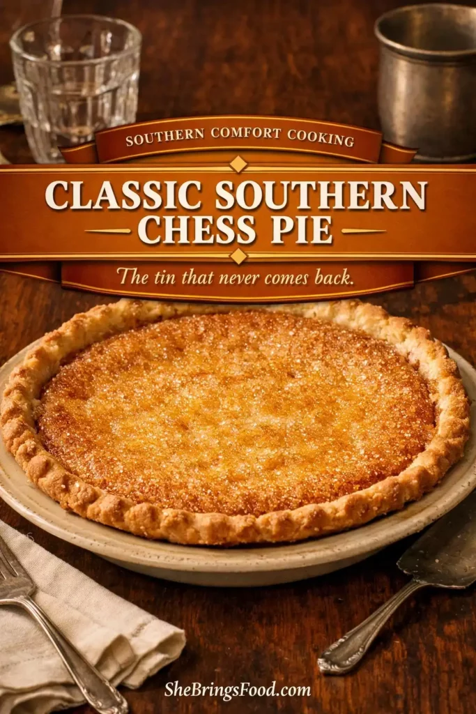 Classic Southern Chess Pie
