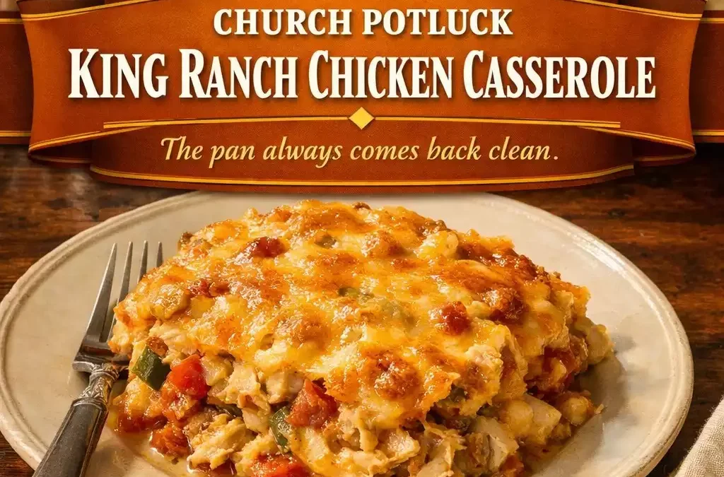Church Potluck King Ranch Chicken Casserole