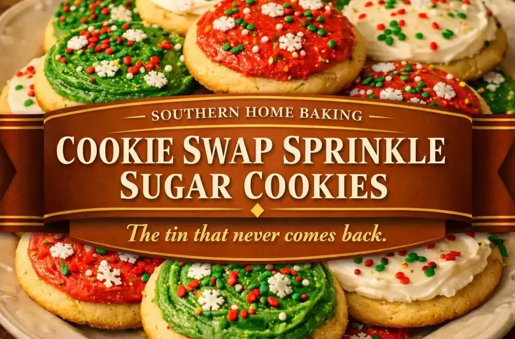 Cookie Swap Sprinkle Sugar Cookies