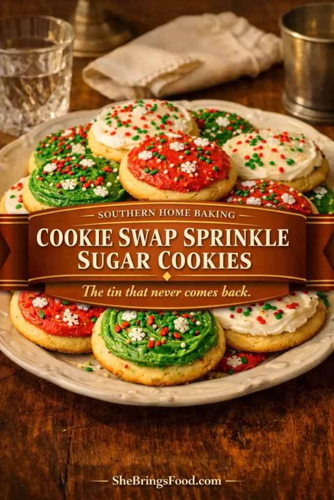 Cookie Swap Sprinkle Sugar Cookies