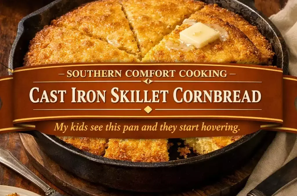 Cast Iron Skillet Cornbread