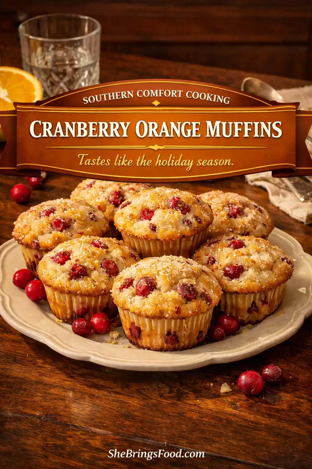 Cranberry Orange Muffins