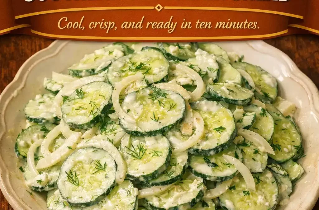 Southern Cucumber Salad