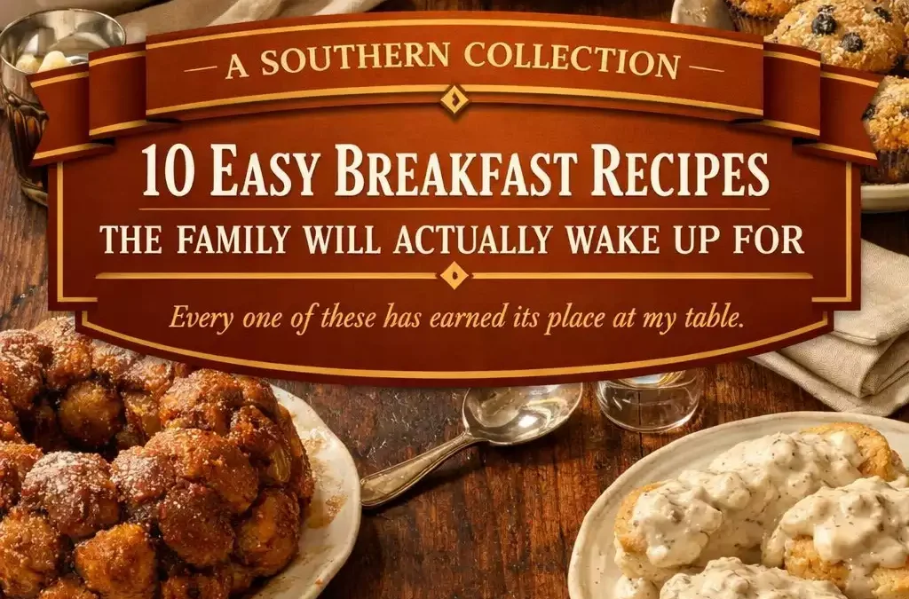 10 Easy Breakfast Recipes the Family Will Actually Wake Up For