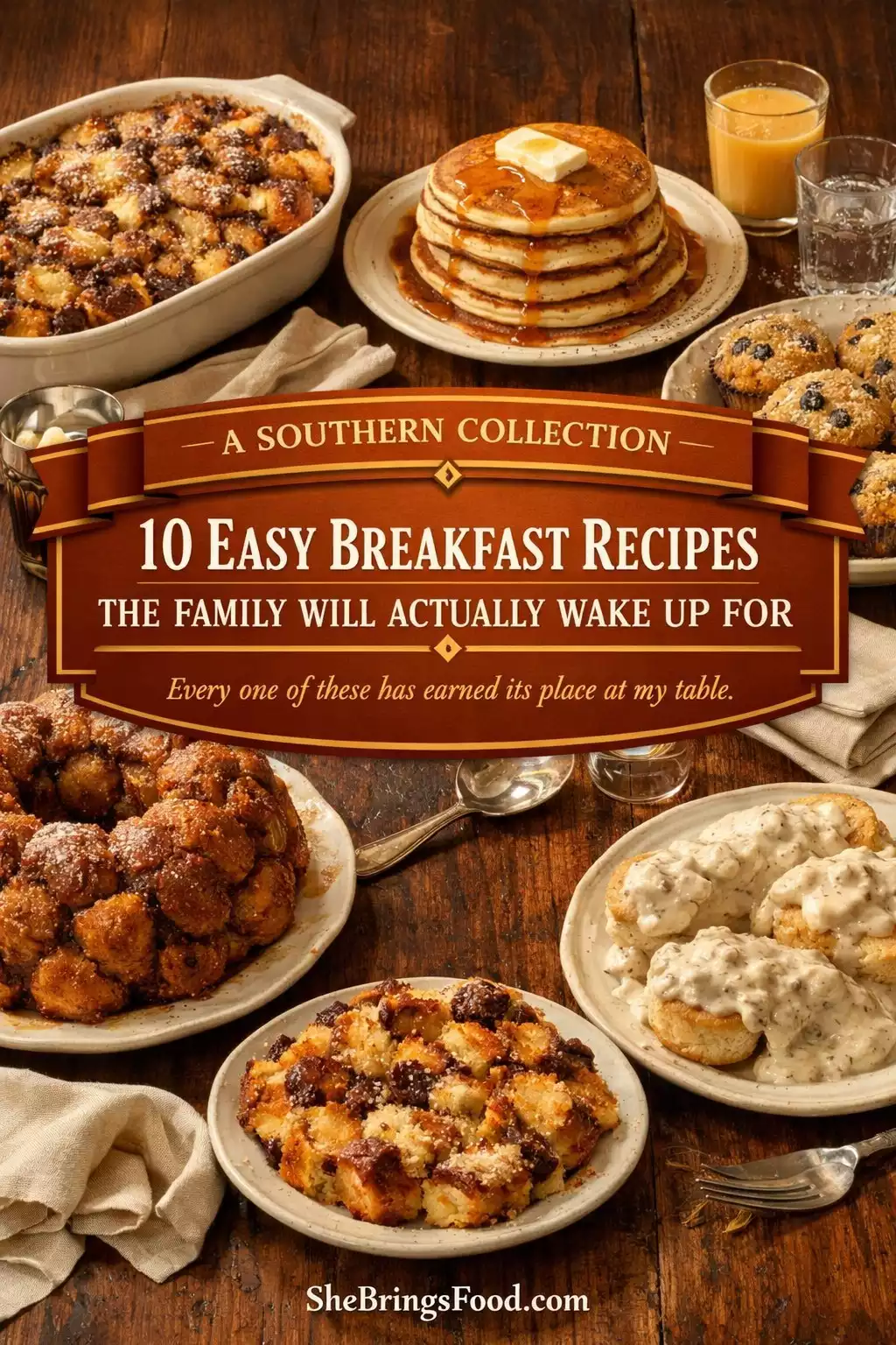 10 Easy Breakfast Recipes the Family Will Actually Wake Up For