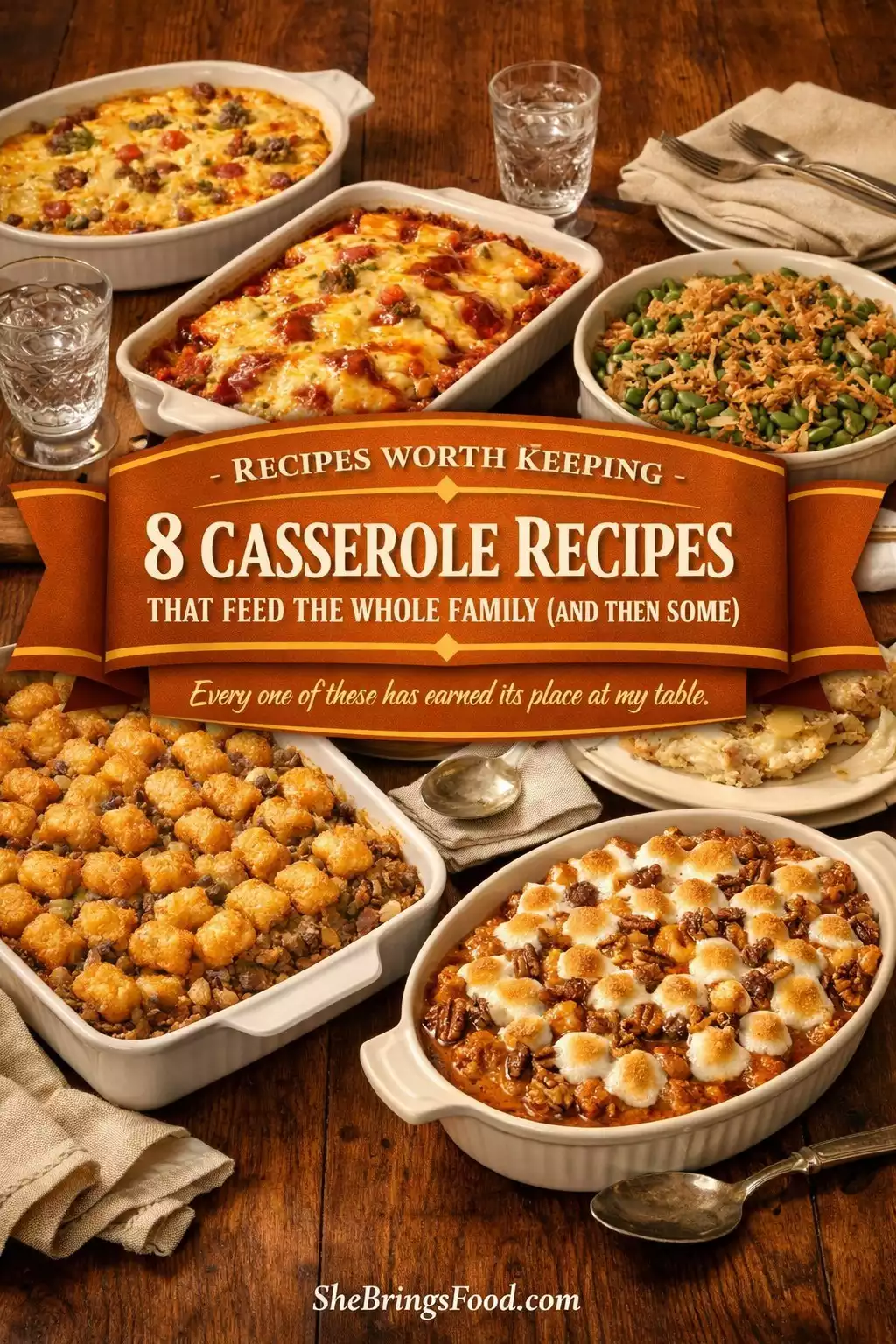 8 Casserole Recipes That Feed the Whole Family (and Then Some)