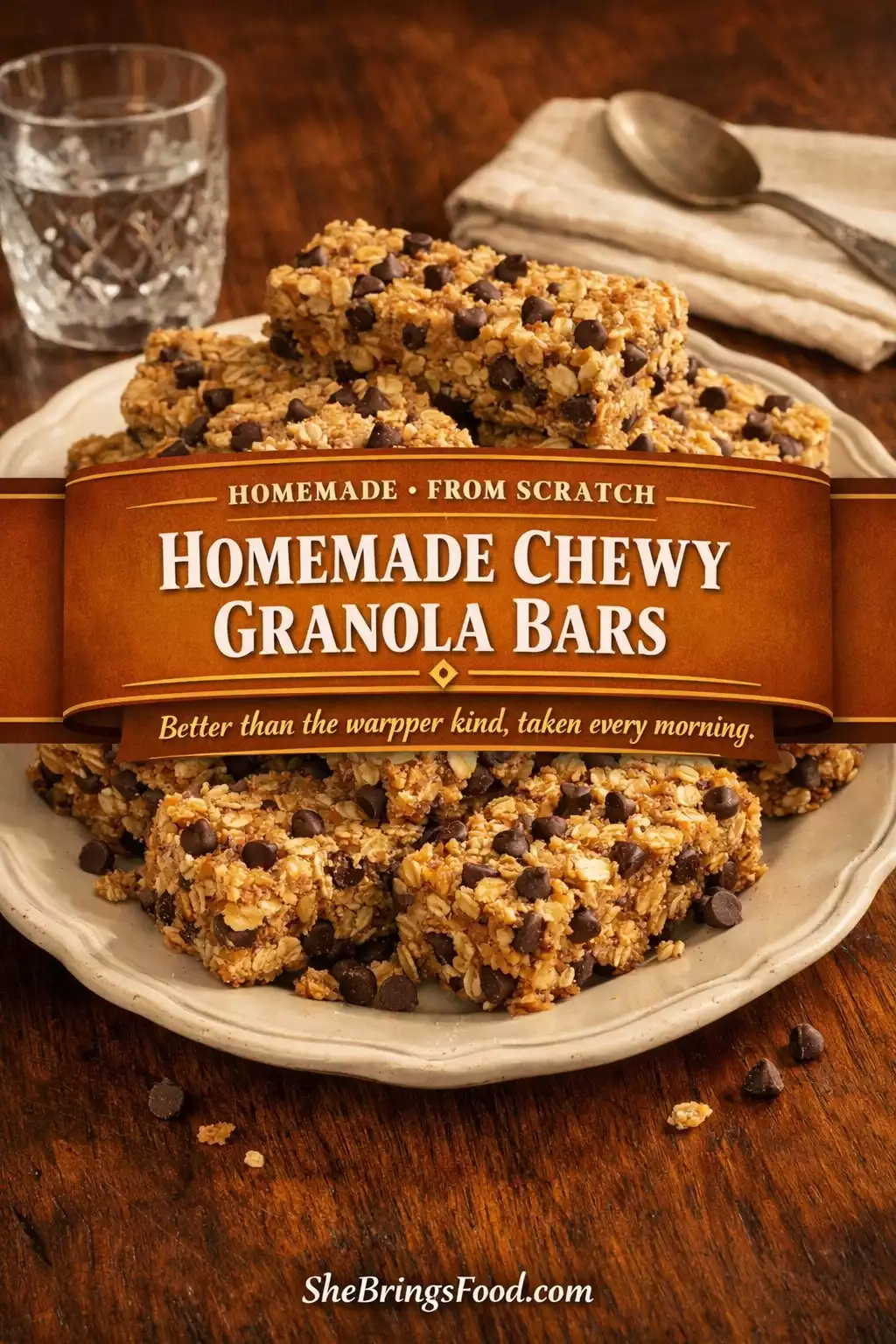 Homemade Chewy Granola Bars