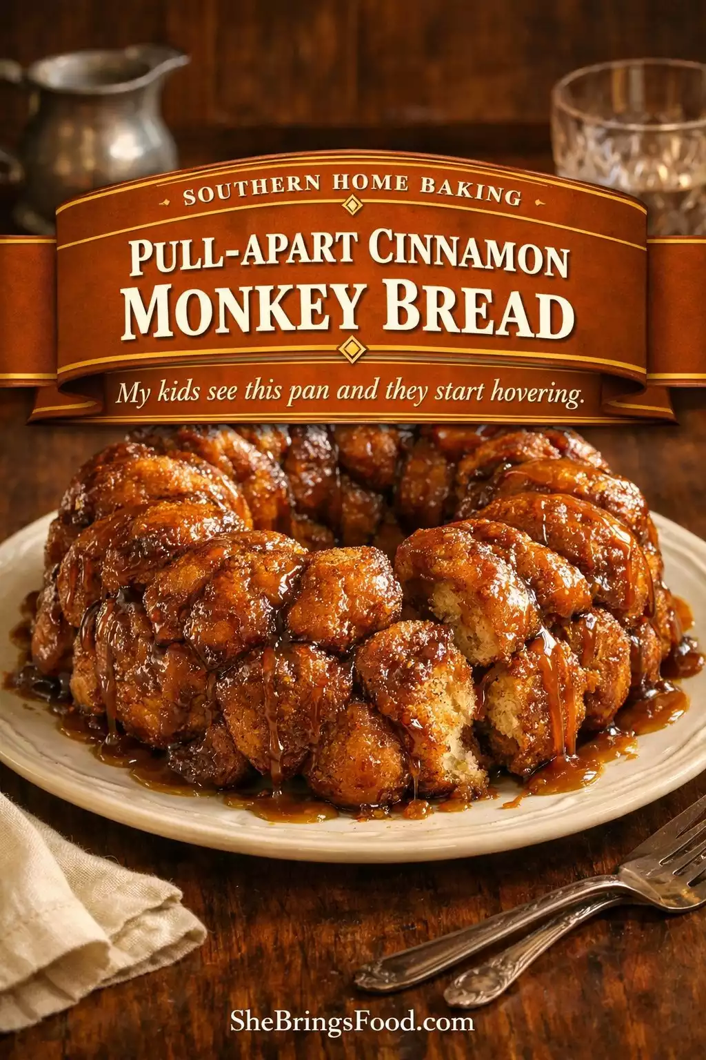 Pull-Apart Cinnamon Monkey Bread