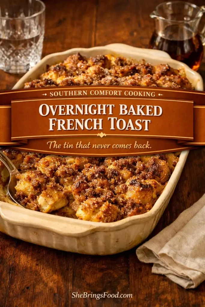 Overnight Baked French Toast