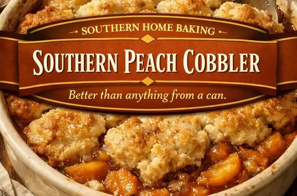 Southern Peach Cobbler
