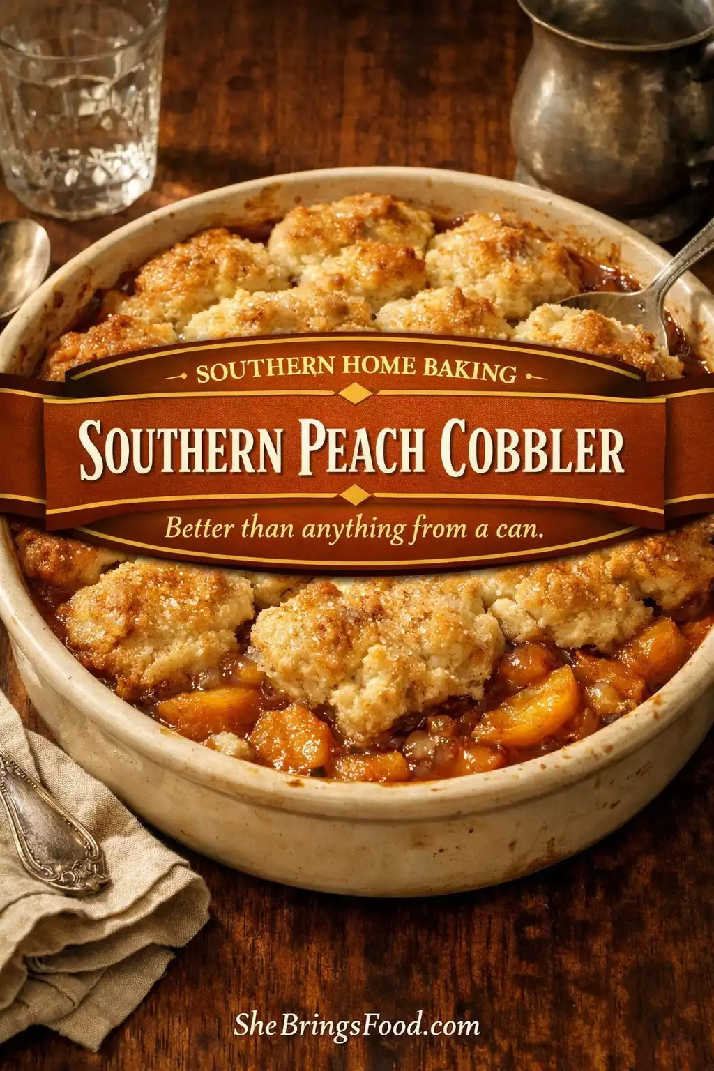 Southern Peach Cobbler