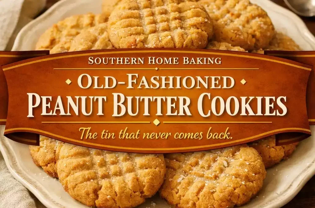 Old-Fashioned Peanut Butter Cookies
