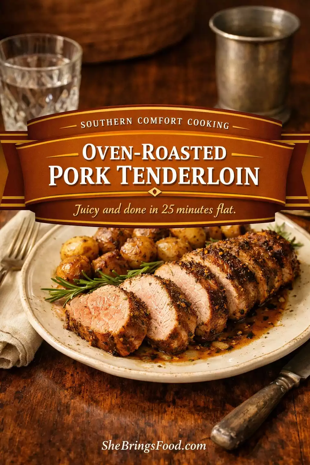 Oven-Roasted Pork Tenderloin