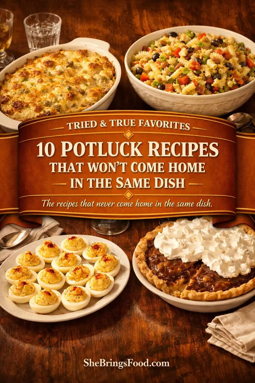 10 Potluck Recipes That Won’t Come Home in the Same Dish