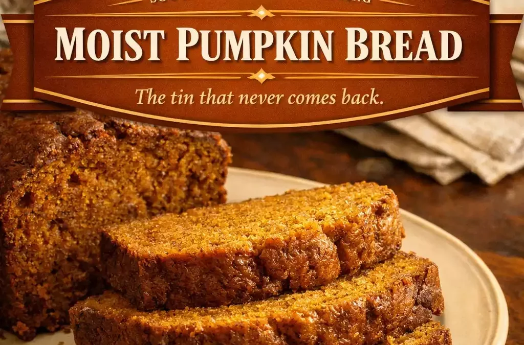 Moist Pumpkin Bread