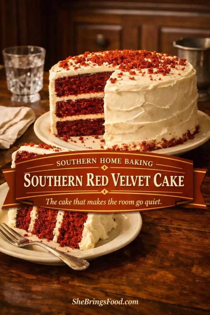 Southern Red Velvet Cake