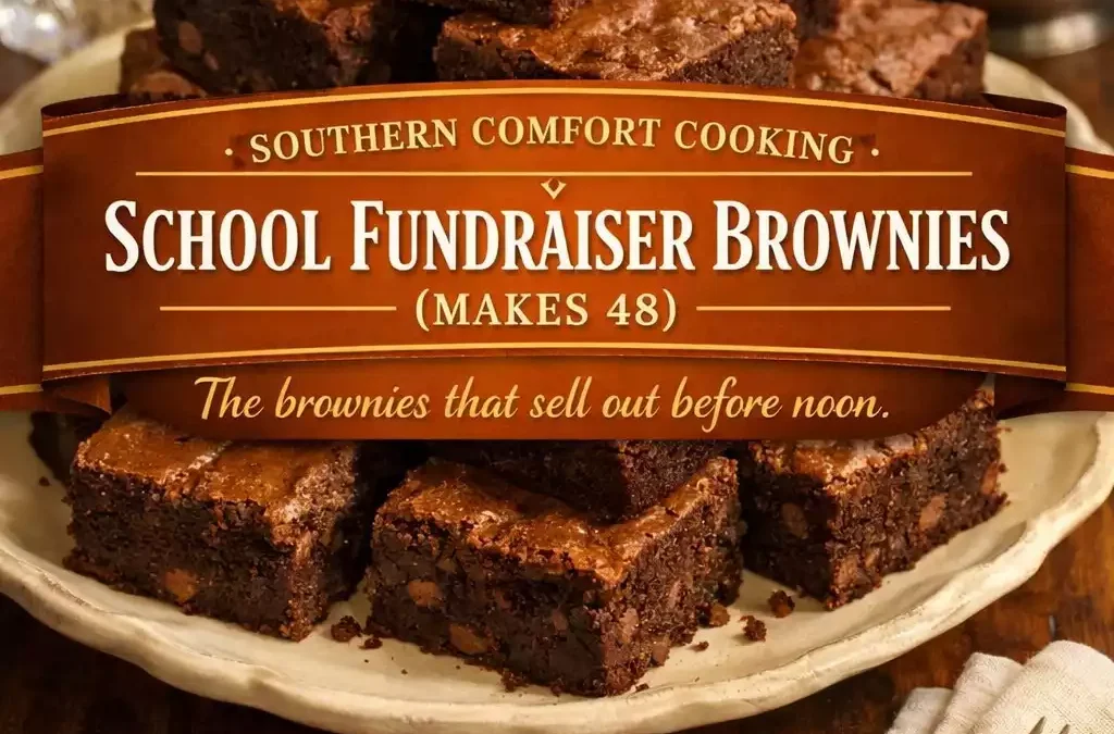 School Fundraiser Brownies (Makes 48)