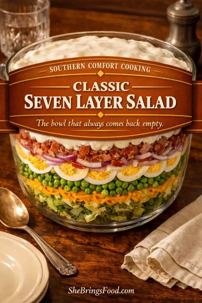 Classic Seven Layer Salad