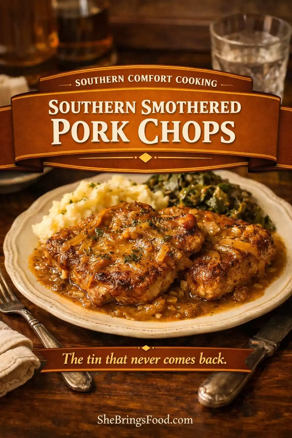 Southern Smothered Pork Chops
