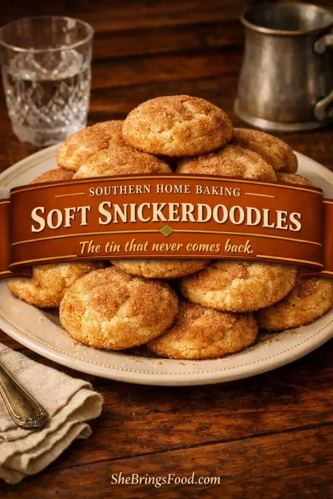 Soft Snickerdoodles