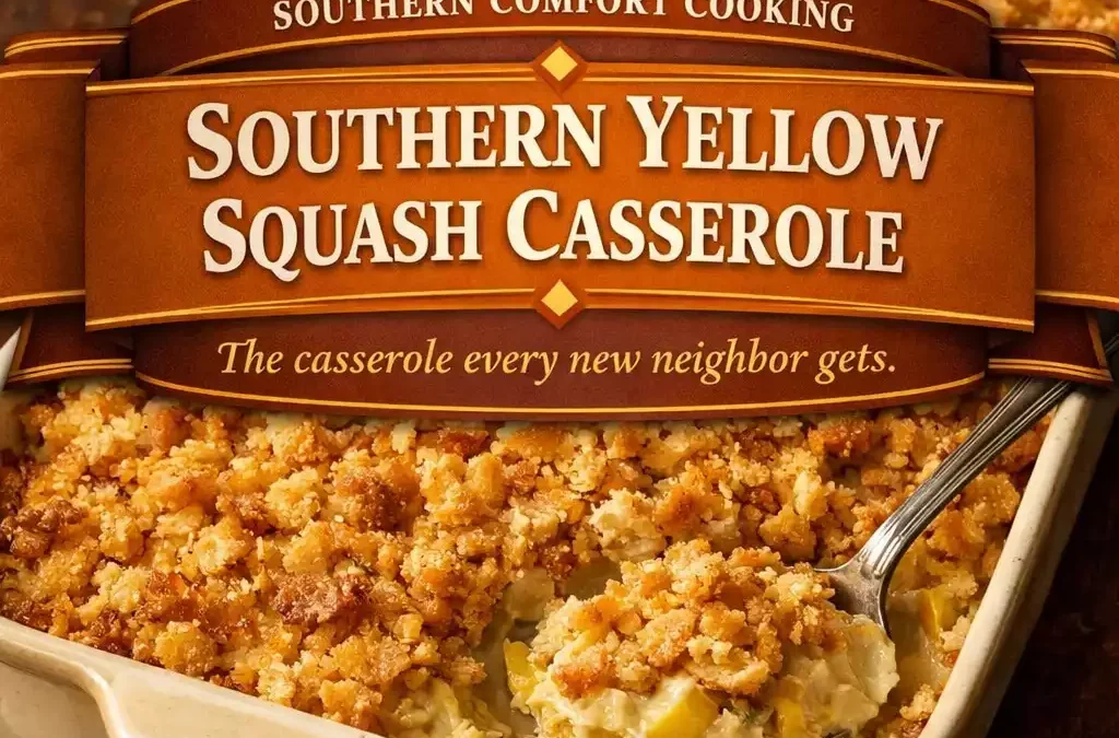Southern Yellow Squash Casserole