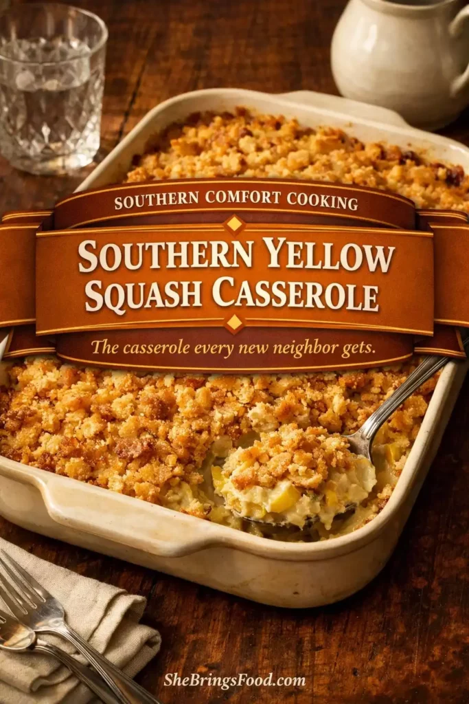 Southern Yellow Squash Casserole