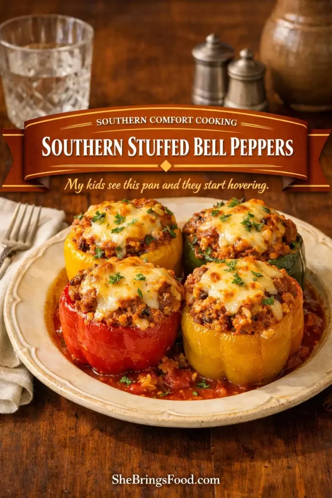 Southern Stuffed Bell Peppers