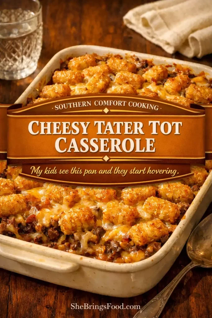 Cheesy Tater Tot Casserole